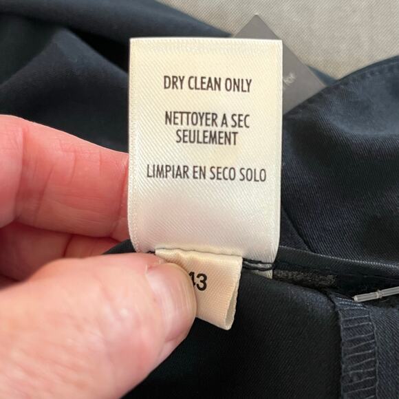 Casual Corner Annex Straight Leg High Rise Navy Blue Stretch Dress Pants NWT 4 - Picture 12 of 14